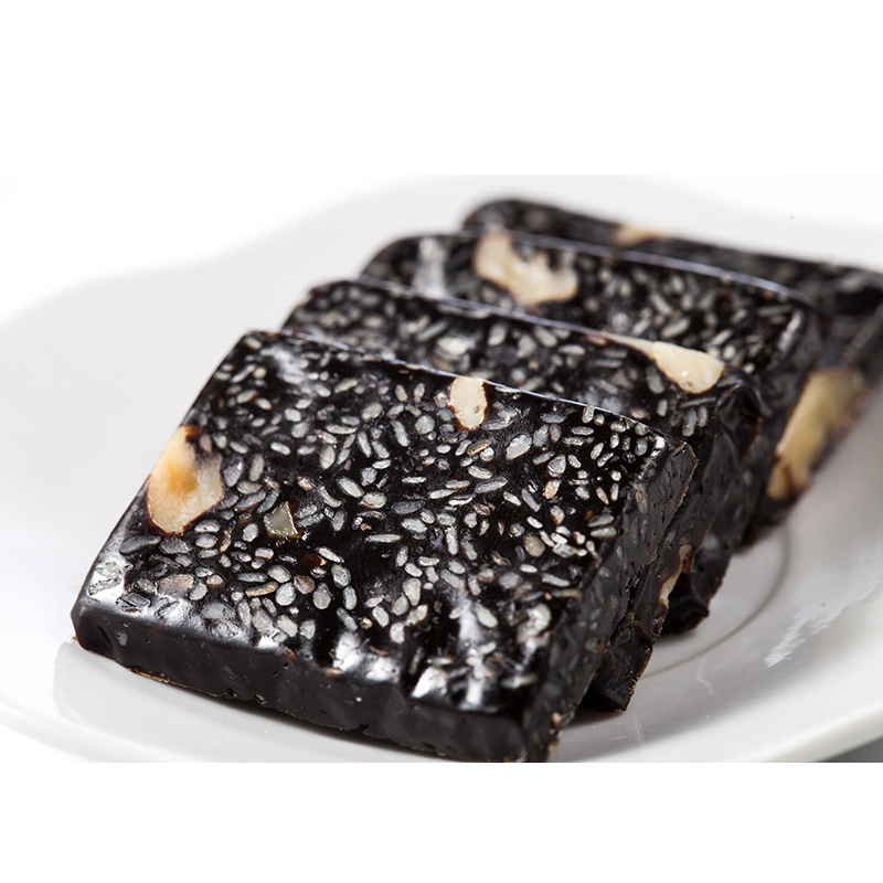 紫鑫玉红颜 人参阿胶膏即食 红参阿胶糕300g礼盒装 每100g含红参5g 女士型固元糕