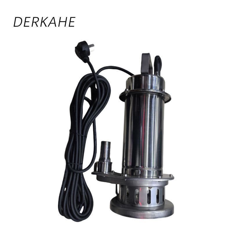 DERKAHE WQ(D)-B不锈钢污水污物潜水电泵 WQD35-9-2.2B 台图片