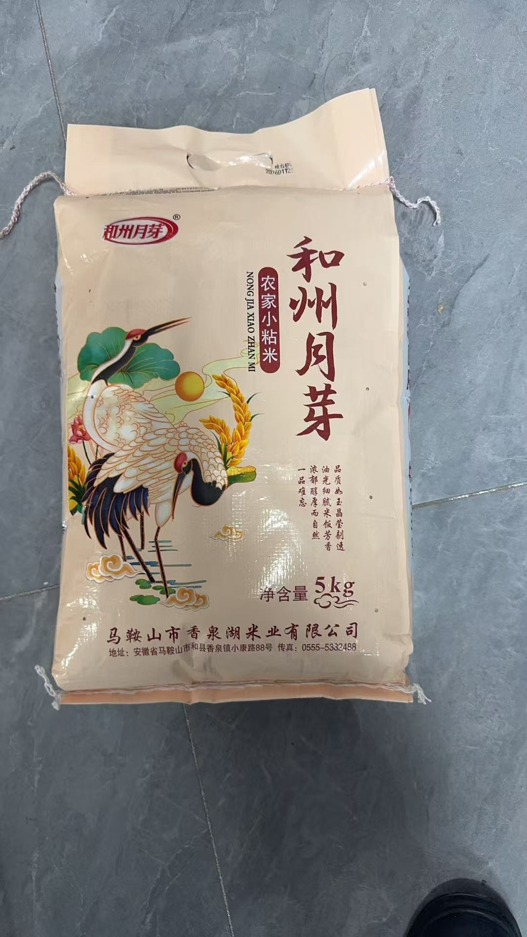 和州月芽有机五常大米非转基因长粒香米5kg装自然清香软糯可口健康好米