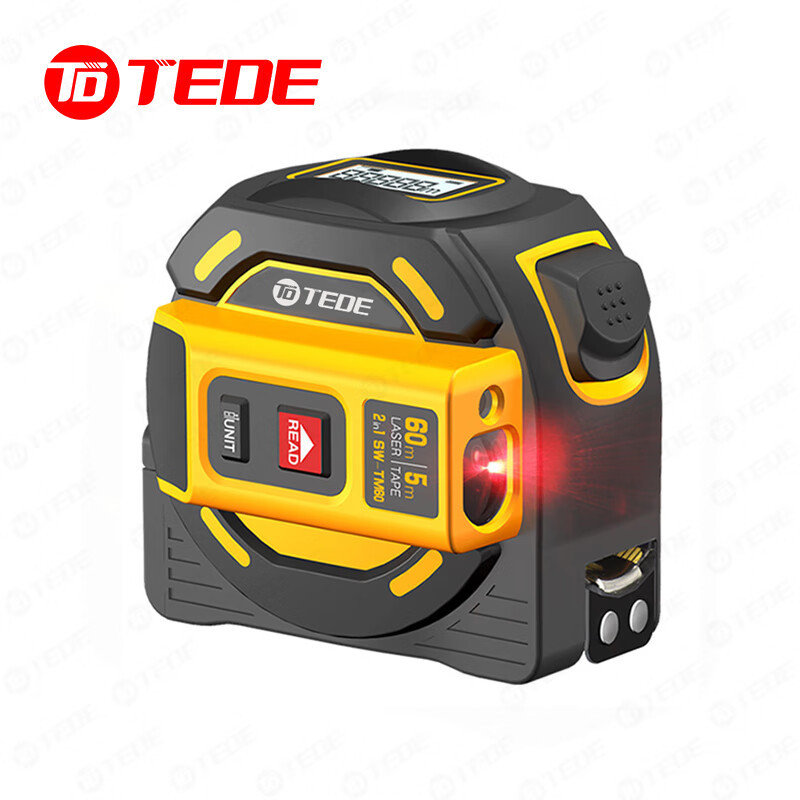 TEDE 手持激光测距卷尺 YD-5476 85.3*58.8*79.3mm YD-5476*1