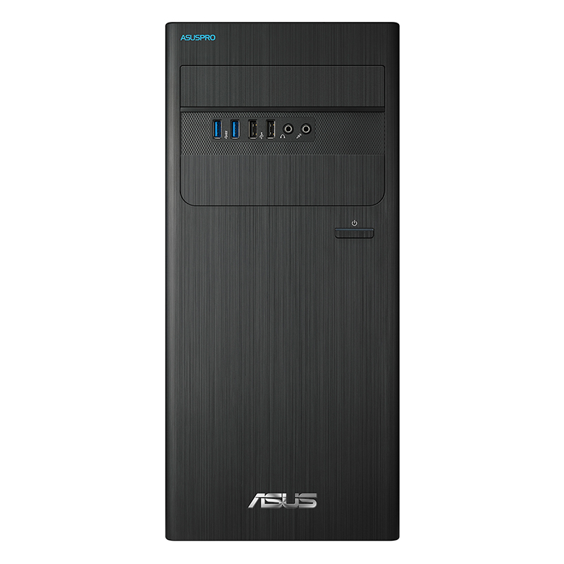 H华硕(ASUS)D340MC 商用台式机整机 23.8英寸显示器( I3 8100 8G 1T 黑 DOS)高清大图