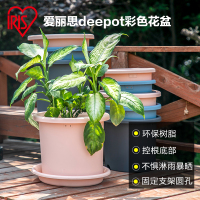 日本爱丽思Deepot彩色深型月季绿植树脂爱丽丝大口径塑料加仑厚花盆