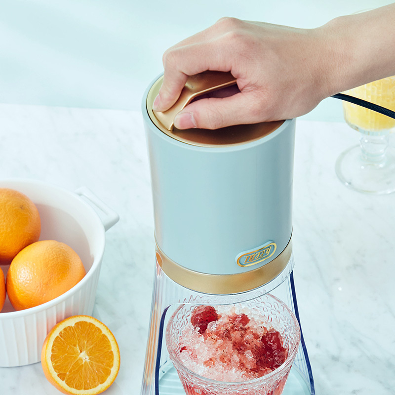 toffy刨冰机日本复古家用小型电动刨冰机绵绵冰沙机碎冰机刨冰机kis2