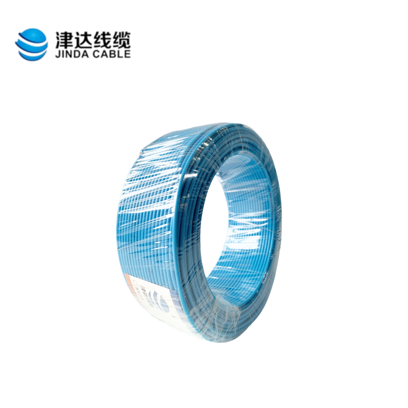 津达 塑铜线ZC-BV4蓝色450/750V 米高清大图