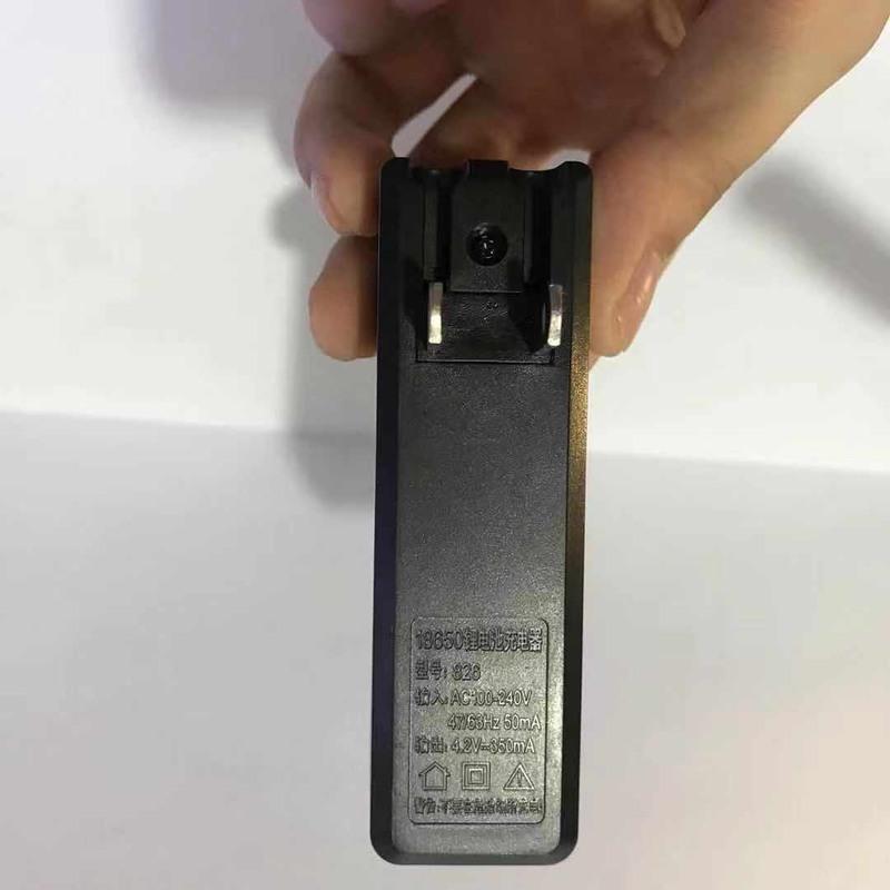 1节4400mwh电池18650充电锂电电池4400mwh37v单槽18650充电器