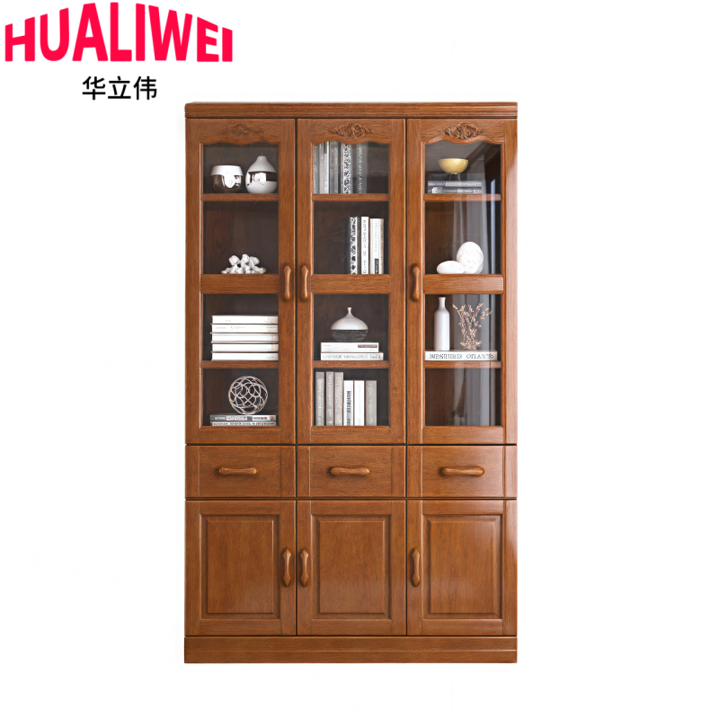 华立伟书柜1200*335*2000mm台高清大图