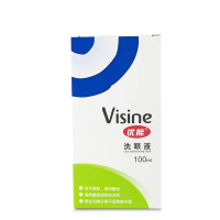 visine 优能(YOUNENG) 洗眼液 清洁眼部护理液 成人洗眼睛水 缓解觉疲劳 100ml