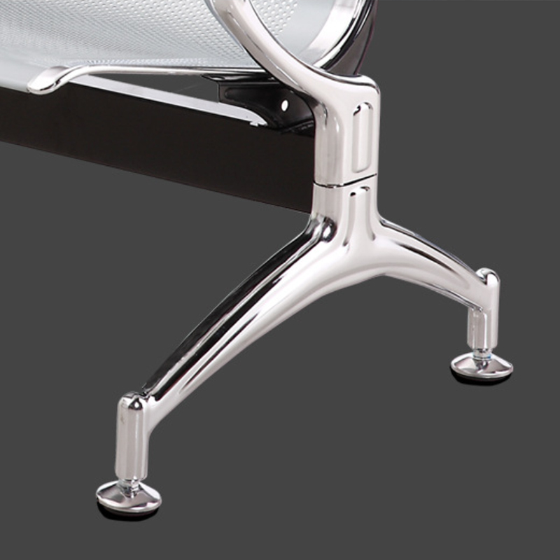 中豫鑫泽 ZYXZ5021030 连排椅机场椅公共座椅长椅等候椅 三人位银灰色高清大图