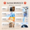 海尔(Haier)超越系列 12公斤 变频 洗干一体机 滚筒洗衣机 大筒径 除菌除螨 XQG120-HL52D1