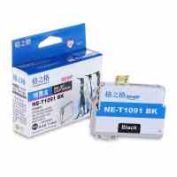 格之格NE-T1091BK 2支装黑色墨盒适用爱普生T1091,EPSON ME30/ME300/ME Office70