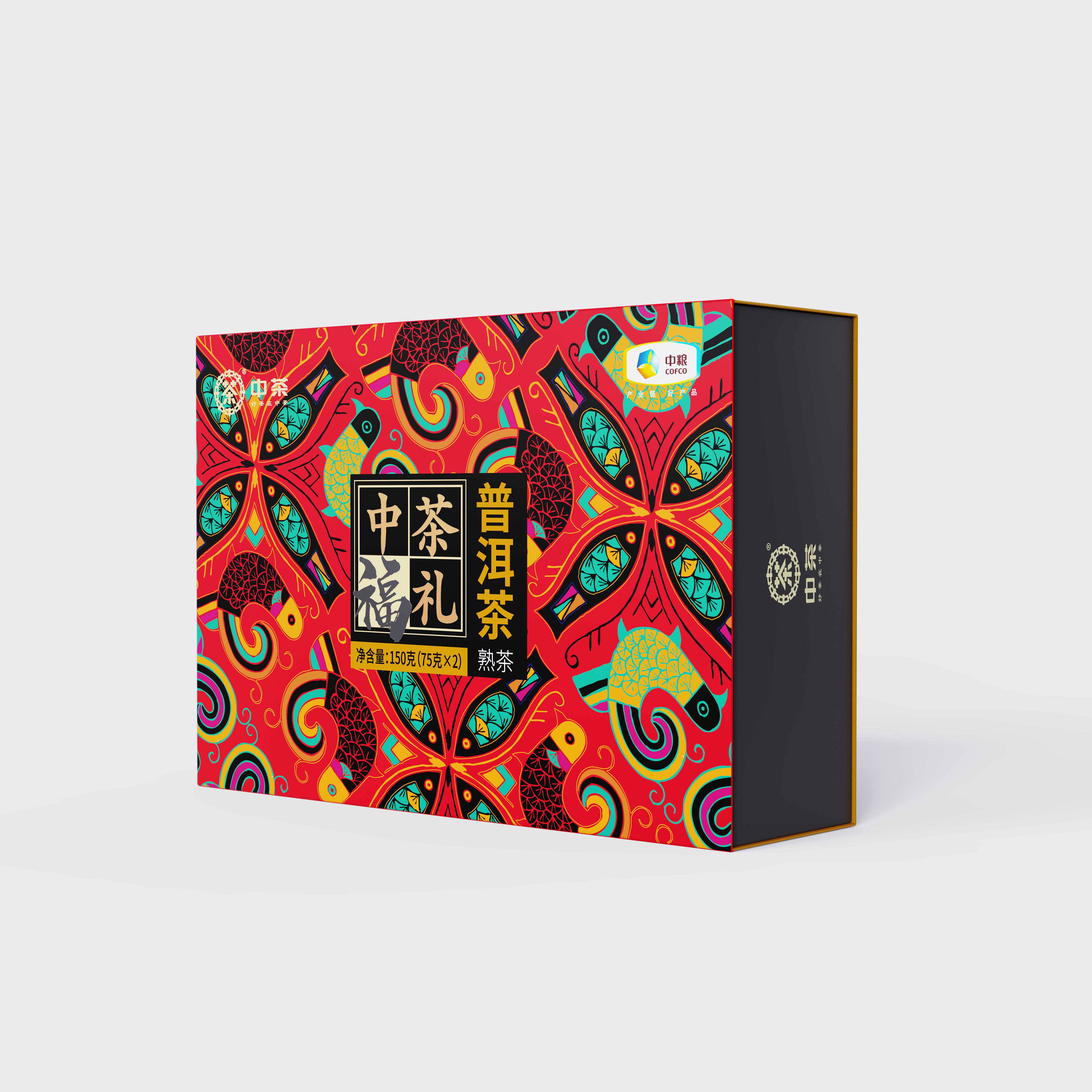 中粮中茶福礼普洱茶
