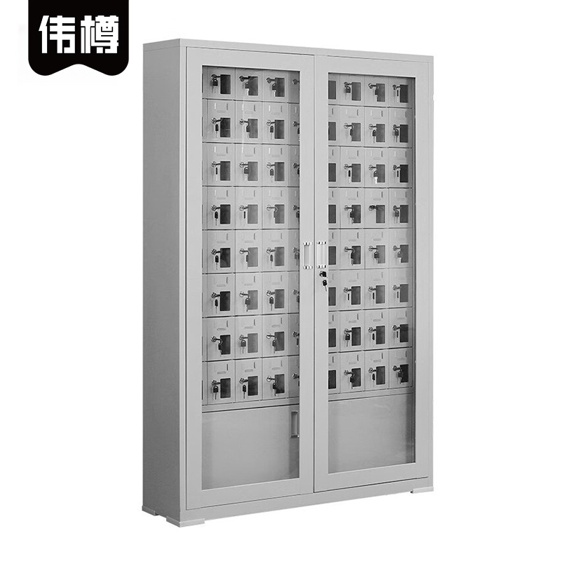 伟樽外玻手机存放柜72门1177*300*1800mm台高清大图