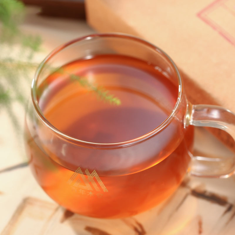 中茶 百年木仓 湖南安化黑茶 花砖茶 工夫花砖 888g