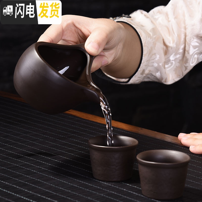 三维工匠懒人防烫自动茶具套装家用紫砂泡茶器茶壶茶杯茶海茶道配件 T款风华流沙+时针茶道+茶宠高清大图