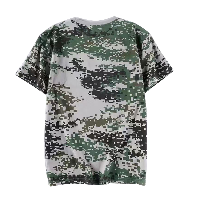 邦能之星军训迷彩服套装男女学生夏秋训练耐磨拓展批发初高中大学校教官服（迷彩6件套）N510301高清大图