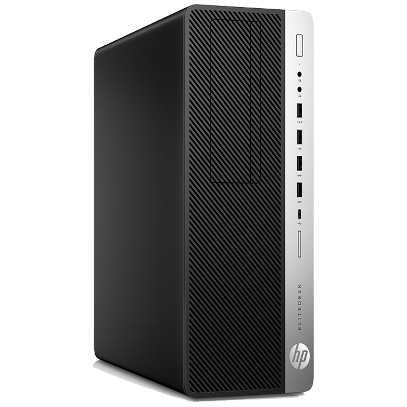 惠普(hp)elitedesk 800 g4 wks台式电脑主机(i7-8700 16g 1t 256g 集
