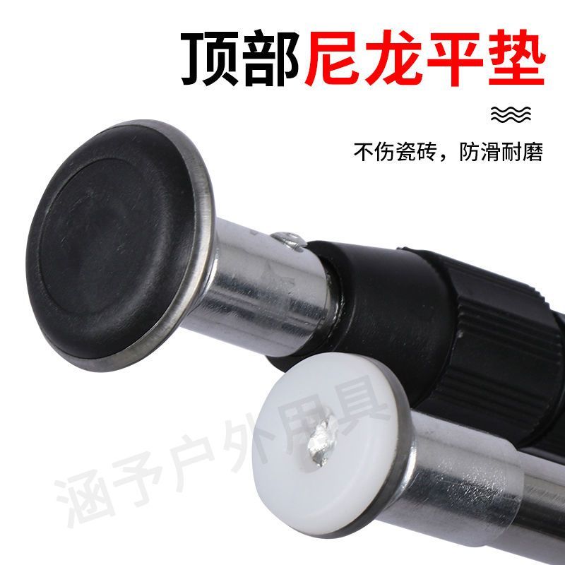 瓷砖顶高器不锈钢顶高杆新型顶杆神器瓦工辅助工具伸缩瓷砖顶砖器--双锁2.8米四节高清大图