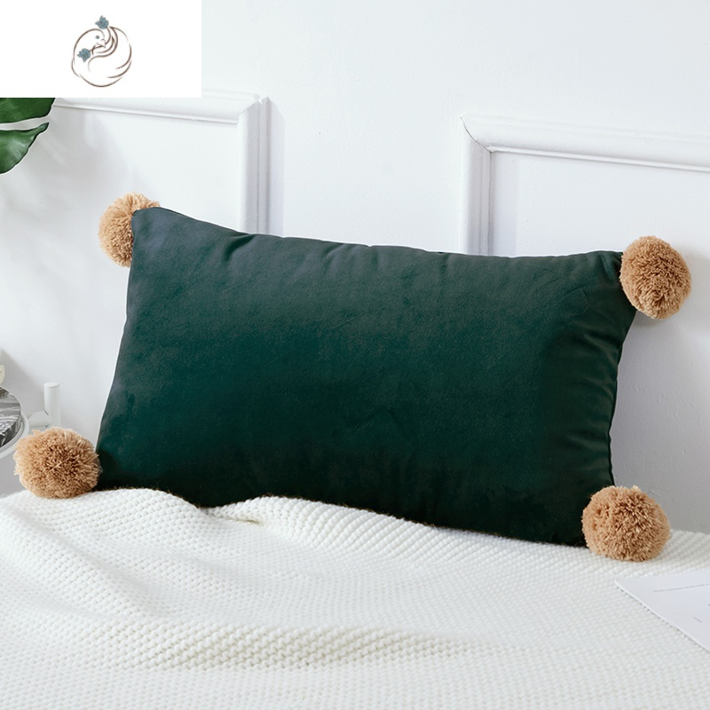 长方形抱枕套腰枕客厅沙发靠垫大号500长条床头靠枕不含芯靠背 舒适