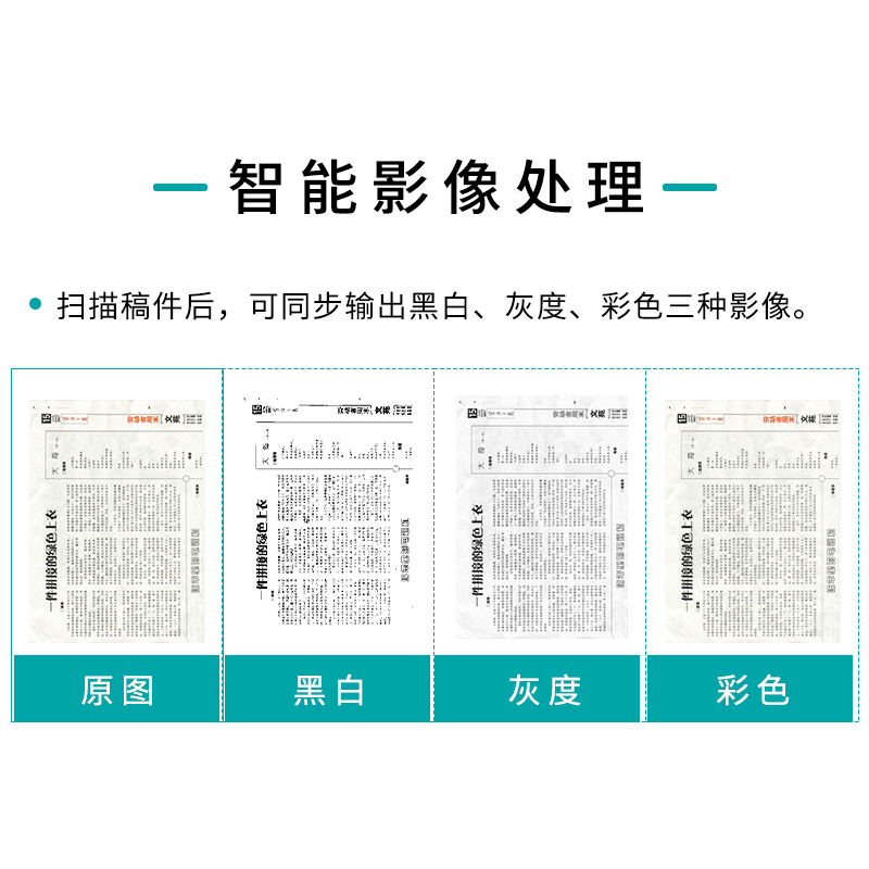 立思辰(LANXUM)扫描仪G7320U、A3幅面、彩色馈纸式扫描仪、自动进纸、自动双面扫描高清大图