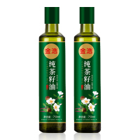金浩纯茶籽油食用油礼盒装750ML*2