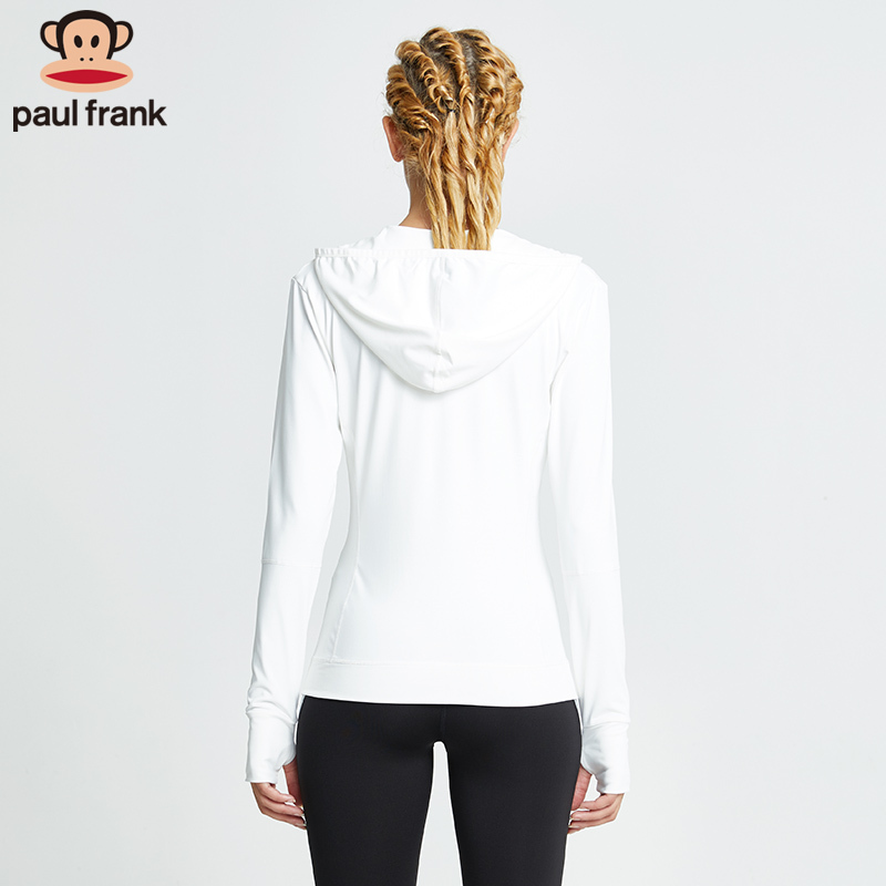 [自营]大嘴猴(paul frank) 秋冬新品女装时尚休闲女士多彩时尚健身服运动卫衣PF0148