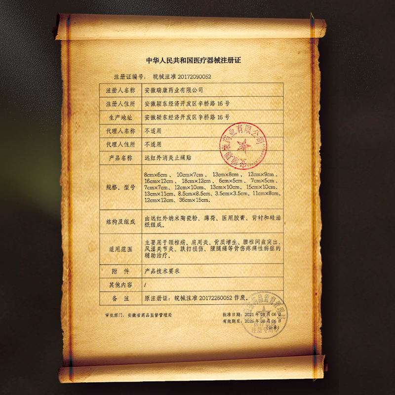雷氏腰椎间盘突出专用膏药腰椎颈椎部位型膝盖疼痛肩周炎风湿贴膏
