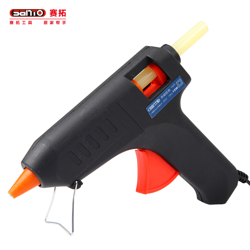 赛拓(SANTO) 1629 60W热熔胶枪 快速溶胶(送2根胶棒)热胶枪
