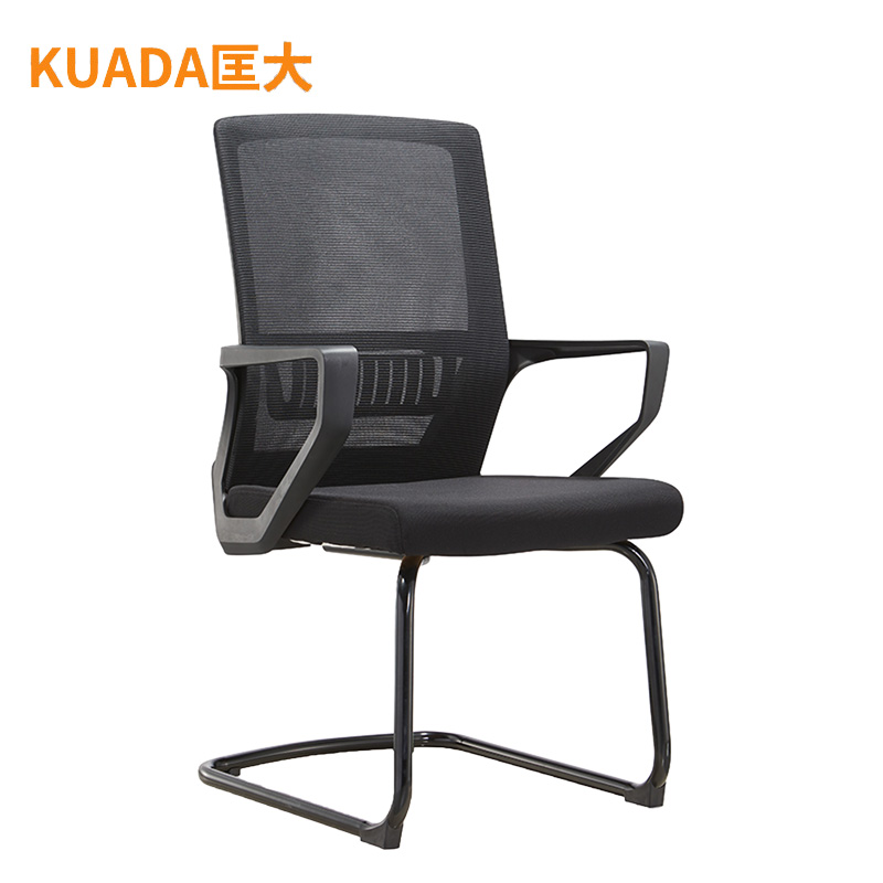 匡大网布办公椅弓形椅职员椅电脑椅 定型海绵 KDT440高清大图