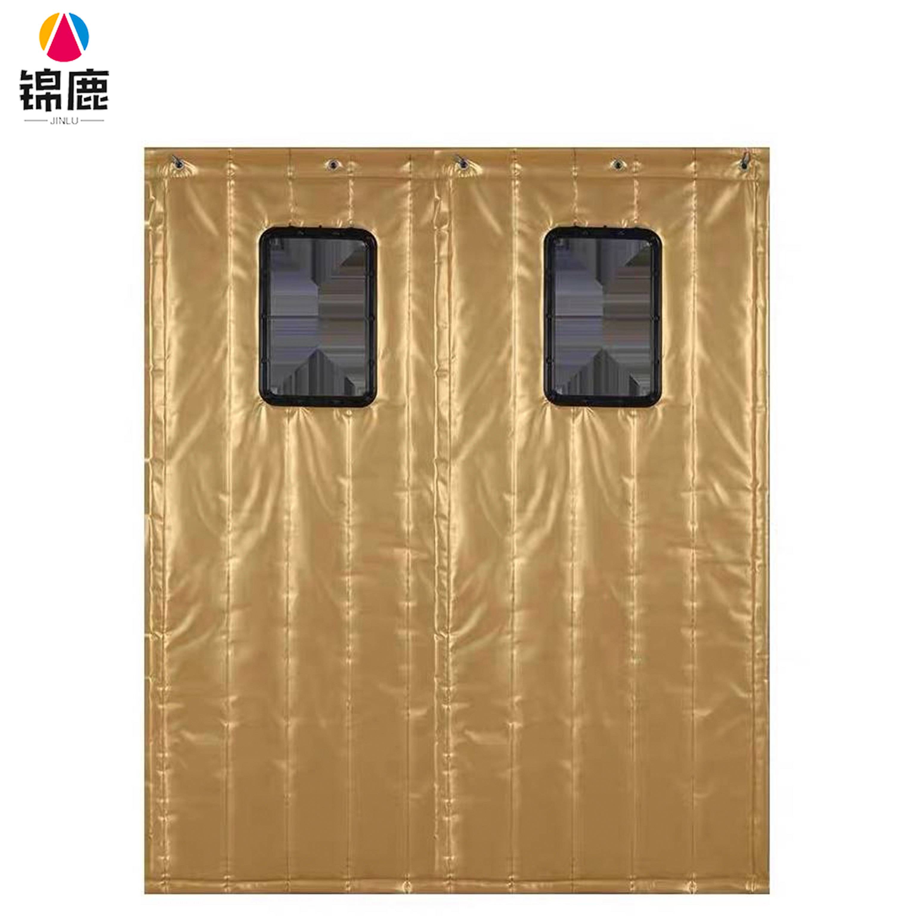 锦鹿 PU棉门帘 可定制/平方米高清大图