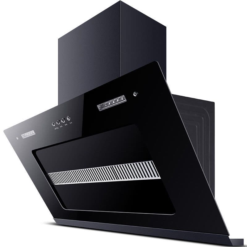 欢呼好太太 侧吸式抽油烟机燃气灶套餐烟灶套装按键式17立方抽烟机煤气灶两件套 近吸式吸油烟机灶具厨电套装 液化气图片