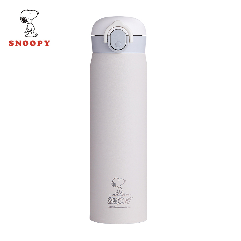 史努比 Snoopy 保温杯rf8006 史努比 Snoopy 儿童保温杯304不锈钢杯子宝宝婴儿便携水壶男女小孩子小学生幼儿园喝水杯子直饮弹跳盖水杯