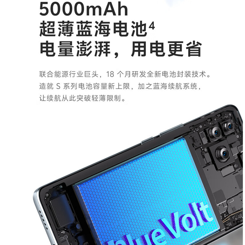 vivo S18 Pro 青澈 16GB+512GB 5G 天玑9200+旗舰芯 前后5000万像素 120Hz曲面护眼屏 80W闪充 拍照游戏学生手机高清大图