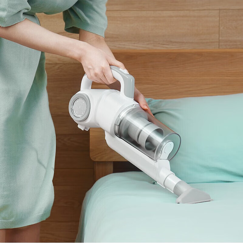 美的(Midea)SN7 有线吸尘器 家用手持卧室除尘机 多功能手持推杆二合一扫地机高清大图