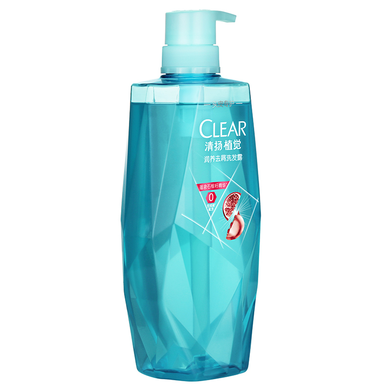清扬 (CLEAR) 植觉润养去屑洗发水 700ml 石榴籽精华 所有发质 女士[联合利华]