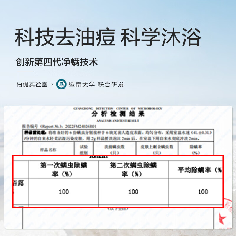 柏缇控油洗沐套装海盐沐浴露+北非洗发水 除螨控油蓬松留香 505ml*2高清大图