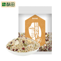 徽品印象糙米莲子粥150x6养生粥五谷杂粮粥早餐代餐谷物膳食独立小包装平衡膳食
