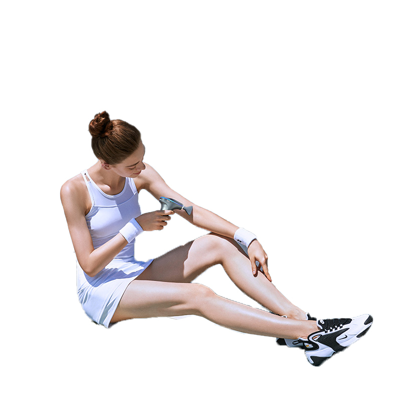 SKG 按摩筋膜枪 F7 陨石灰高清大图