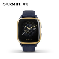 Garmin 佳明venu sq运动潮流智能手表触控健身热量脉搏血氧饱和度检测跑步心率腕表 音乐版 海军蓝