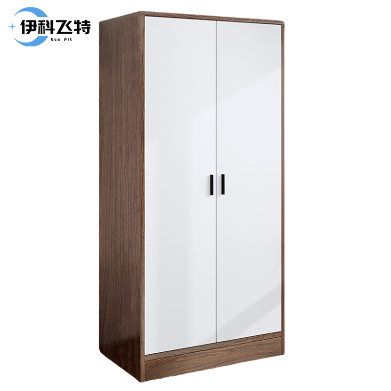 伊科飞特胡桃色挂衣柜高清大图
