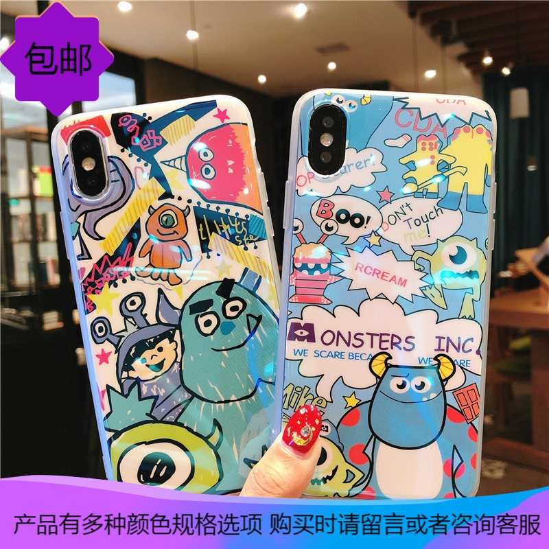 Arsmundi保护壳 套iphonex Disney 迪士尼iphonex保护套苹果7 8plus手机壳日本 代购毛怪xsmax 价格图片品牌报价 苏宁易购蔬悟3c配件专营店