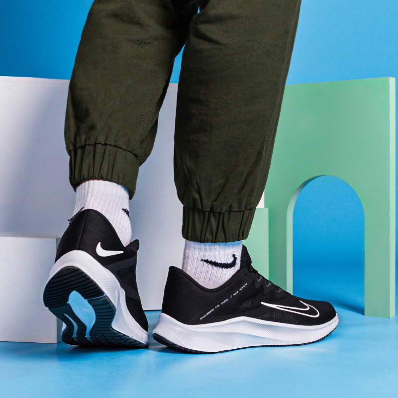 Nike/耐克 男鞋21新款QUEST 3舒适轻便透气跑步鞋 CD0230-002