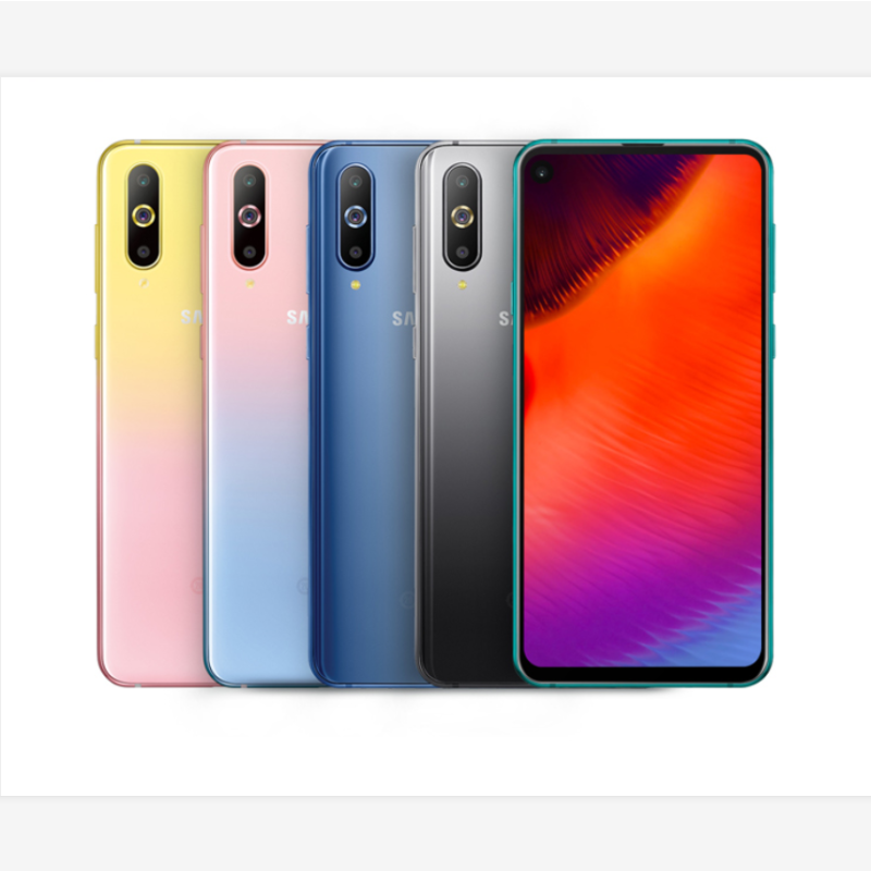 三星(SAMSUNG)Galaxy A8s (SM-G8870)黑瞳全视屏手机 全网通4G 双卡 8+128GB 精灵蓝