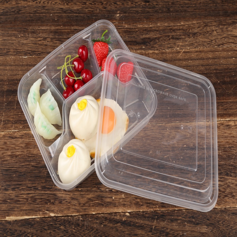 鸿泽一次性餐盒四格 箱高清大图