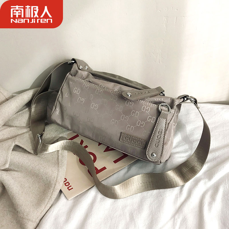 南极人牛津布包包女2021新款韩版百搭帆布小包女士轻便休闲包单肩斜挎包_975高清大图