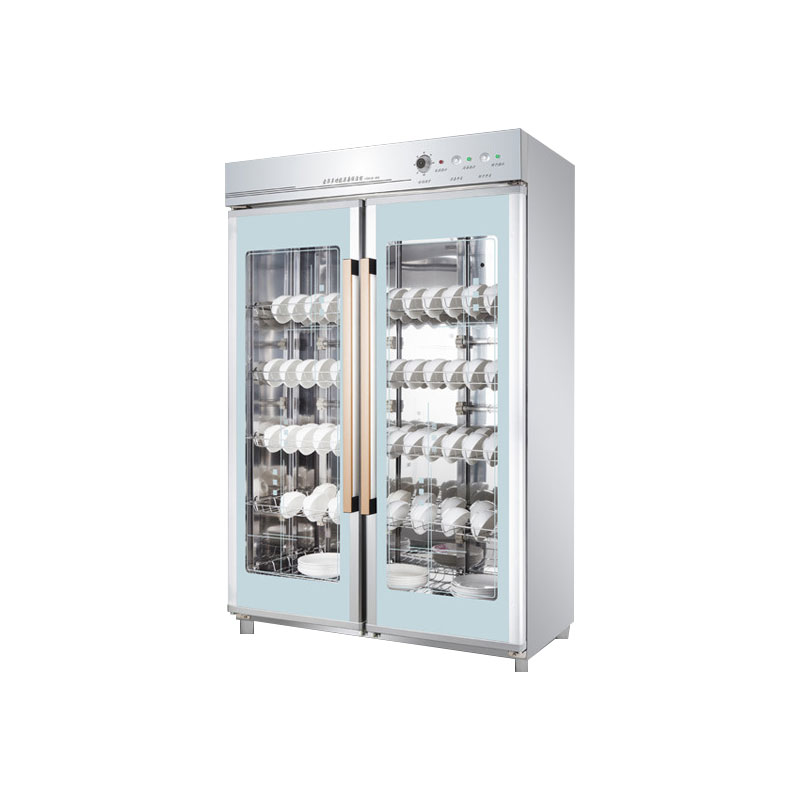 臻远ZY4042912 商用消毒柜热风循环双门立式大容量餐具保洁柜臭氧中温消毒
