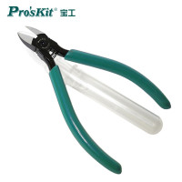 宝工（Pro'skit）进口强力精密斜口钳+集屑管防弹跳 斜嘴剪钳 PM-905FHC*1