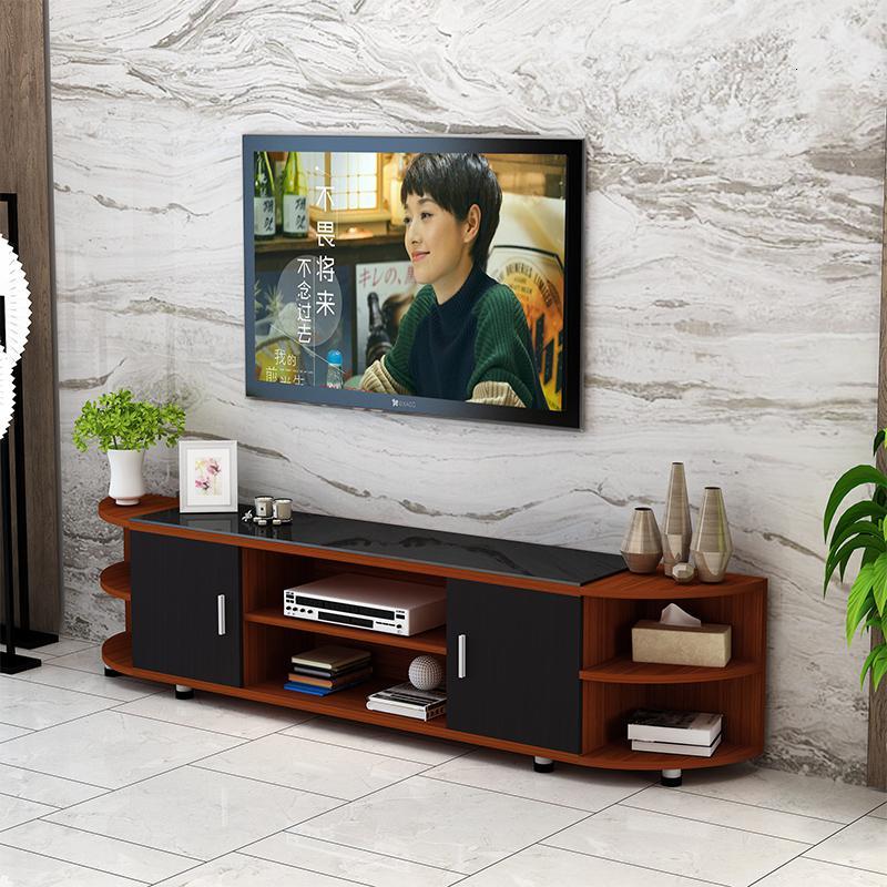 新款时尚小户型钢化玻璃电视柜迷你组合窄地柜简单转角简约现代