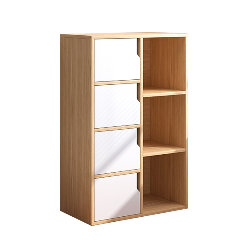 收纳柜子闪电客储物柜多层落地置物柜五斗柜卧室客厅收纳杂物柜家用斗