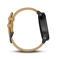Garmin佳明vivomove HR光电心率监测智能时尚防水运动健身功能手表防水深度值50m（经典版 摩登黑）