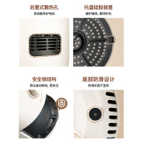 苏泊尔空气炸锅家用新款特价大容量智能多功能自动无油电炸薯条机 2L精致容量：浅绿色